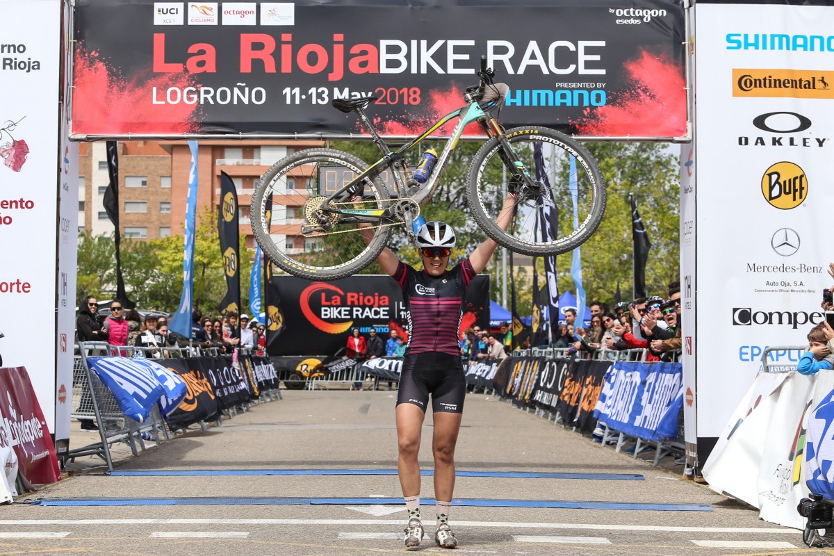 Clàudia Galicia campeona por quinta vez de la Rioja Bike Race