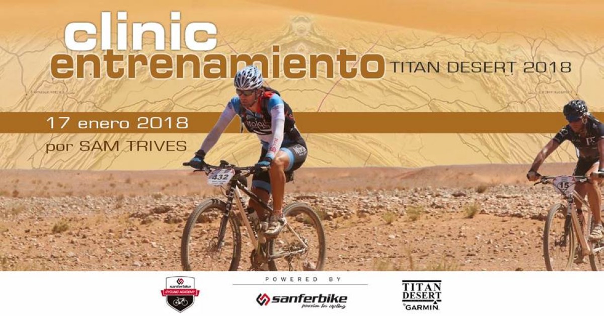 Clinic de entrenamiento para la Titan Desert en SanFerbike