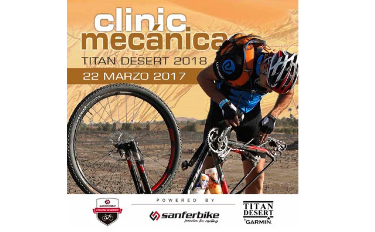 Clinic gratuito de mecánica de supervivencia para la Titan en Sanferbike