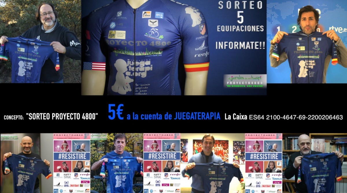 Colabora con juegaterapia y además te puedes llevar un maillot