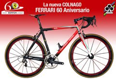   Presentada en Shangai la espectacular Colnago Ferrari 60 Aniversario