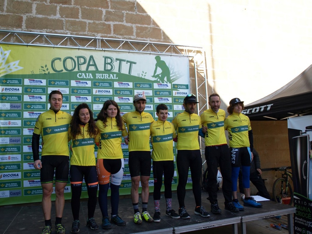 Comenzó en Unzue la Copa Caja Rural BTT 2018