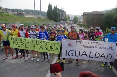 Comenzó la campaña por la Igualdad en el ciclismo