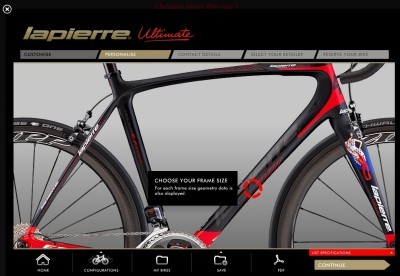 Configura la bici de tus sueños con  Lapierre Ultimate