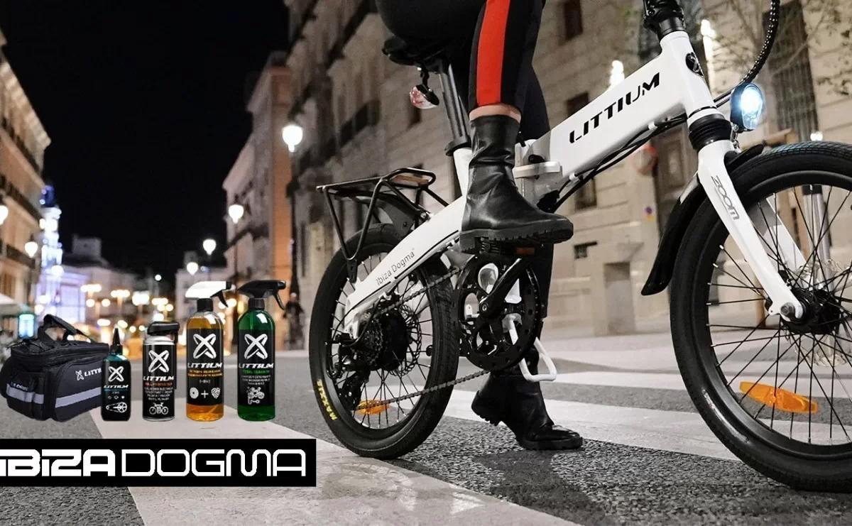 Consigue gratis un pack de productos para el mantenimiento de la bicicleta con tu nueva Littium