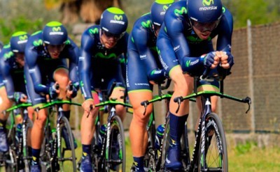 Consistente debut en Trentino para Movistar Team