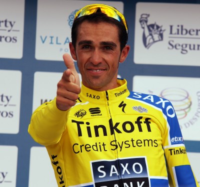 Contador satisfecho tras su primera victoria de la temporada