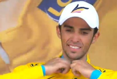 Tour de Francia: Alberto Contador nuevo líder 