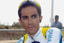 Contador se exhibe en la etapa reina de Castilla y León