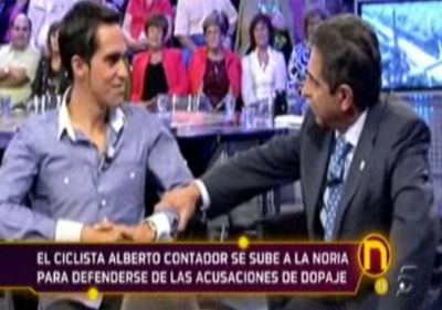 El presidente de Cantabria cree en Alberto Contador