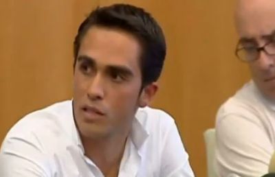 Alberto Contador se defenderá en La Noria
