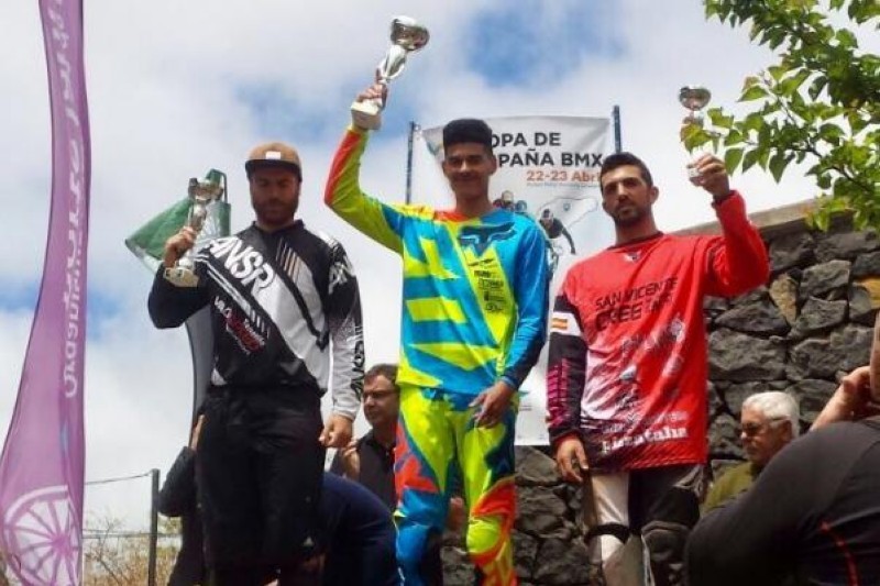 Copa de España de BMX: Dominio canario en La Laguna