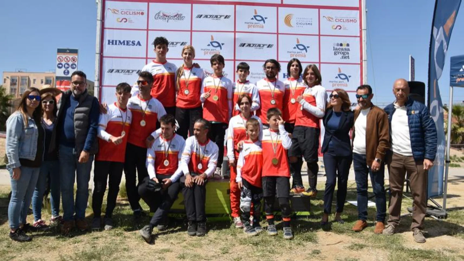 Copa de España de Pump Track: Esteban Abad y Ruth Abad se llevan el GP Marina Port Premia