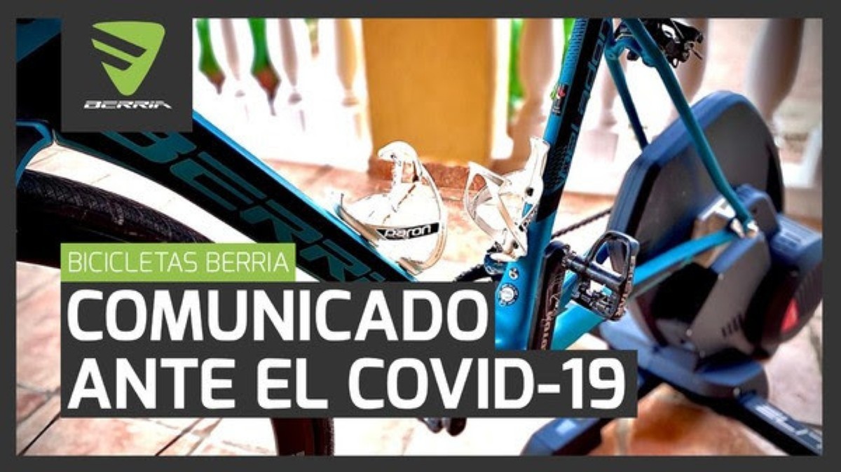 Coronavirus: Bicicletas BERRIA no se detiene y siguen trabajando Coronavirus: Bicicletas BERRIA no se detiene y siguen trabajando