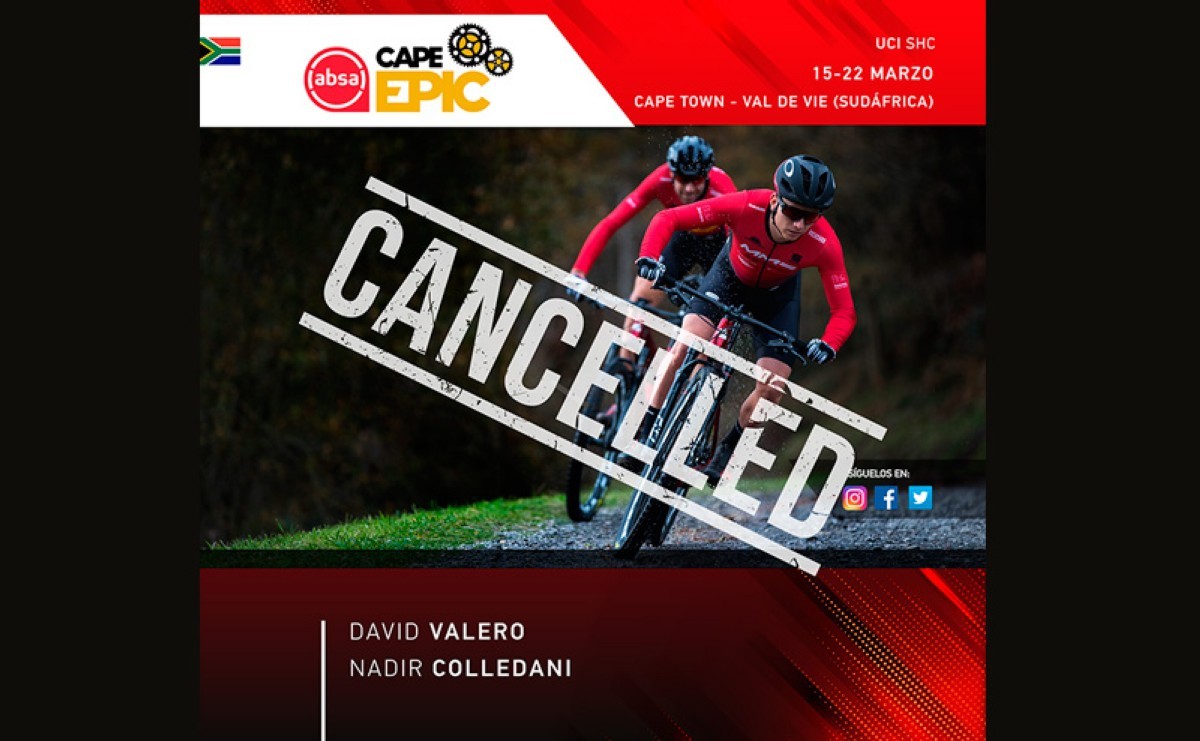 Coronavirus El MMR FRT se perderá la Absa Cape Epic