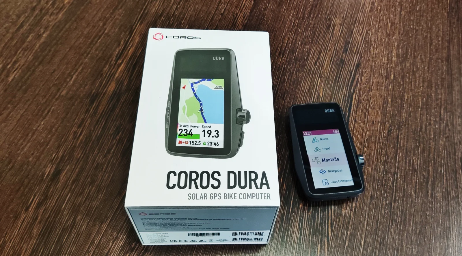 Coros DURA el nuevo ciclocomputador GPS Solar que revoluciona el sector