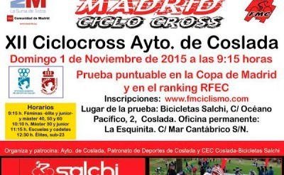 Coslada acoge una nueva prueba de la Copa madrileña de CX