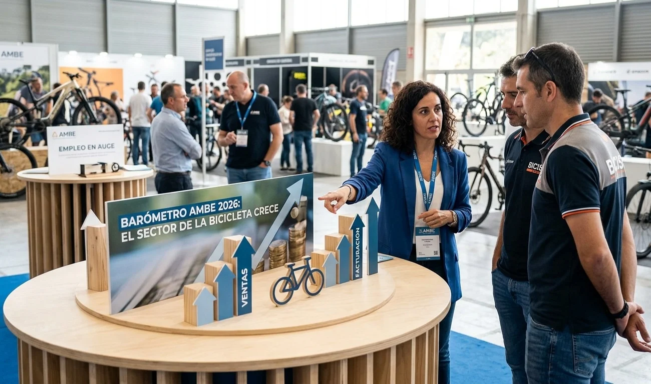 Crecimiento y optimismo en el sector de la bicicleta con el aumento de ventas en 2026 según el Barómetro de AMBE