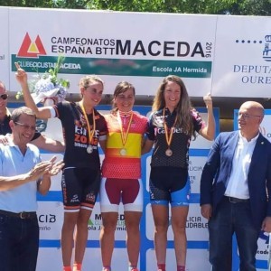 Cristina Muñoz (BZ Team) subcampeona de España de MTB