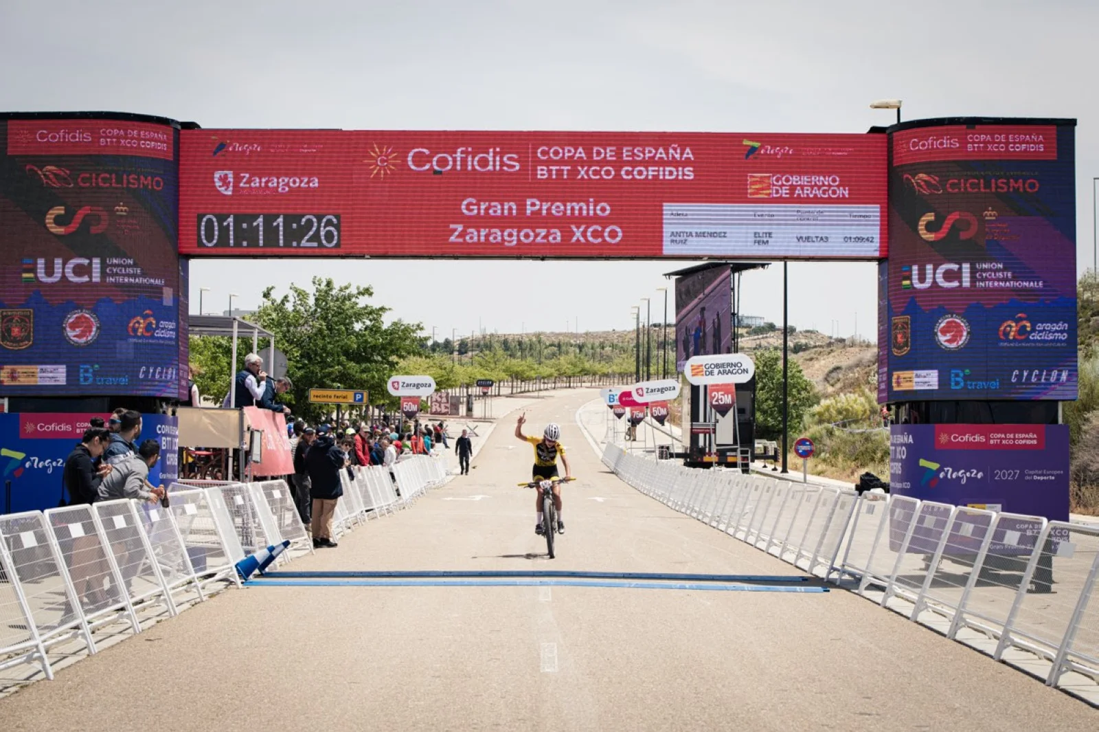 Cristofer Bosque se corona campeón de la Copa España XCO Cofidis 2024