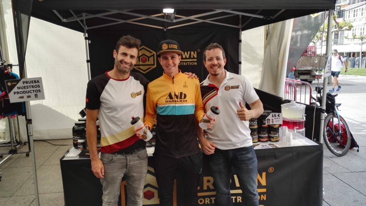 Crown Sport Nutrition visita Vitoria en la Orbea Gran Fondo