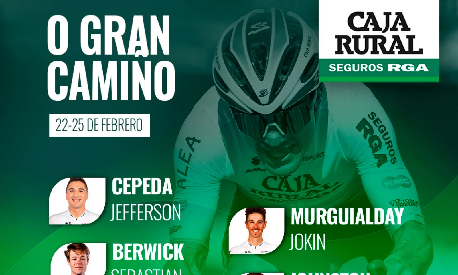 Cuatro caminos de buen ciclismo para el retorno de Caja Rural-Seguros RGA a Galicia