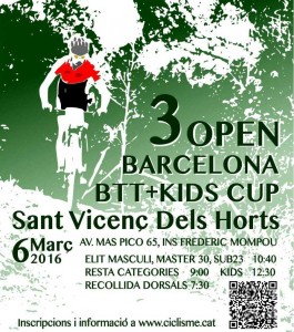 Cuenta atrás para el Open Provincial de Barcelona BTT