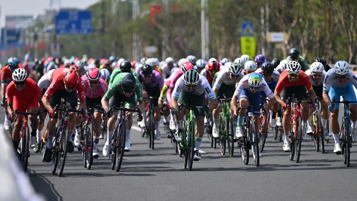 Daniel Babor cerca de la victoria en la tercera etapa del Tour of Taihu Lake con un segundo puesto