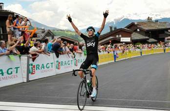 Clasificaciones Criterium del Dauphine 2013 tras quinta etapa