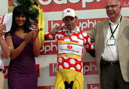 De la Fuente recupera el maillot de la montaña