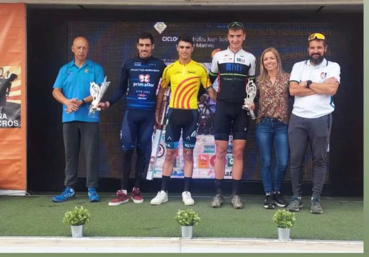 David Domínguez afianza su liderato en la Copa Catalana CX en Manlleu