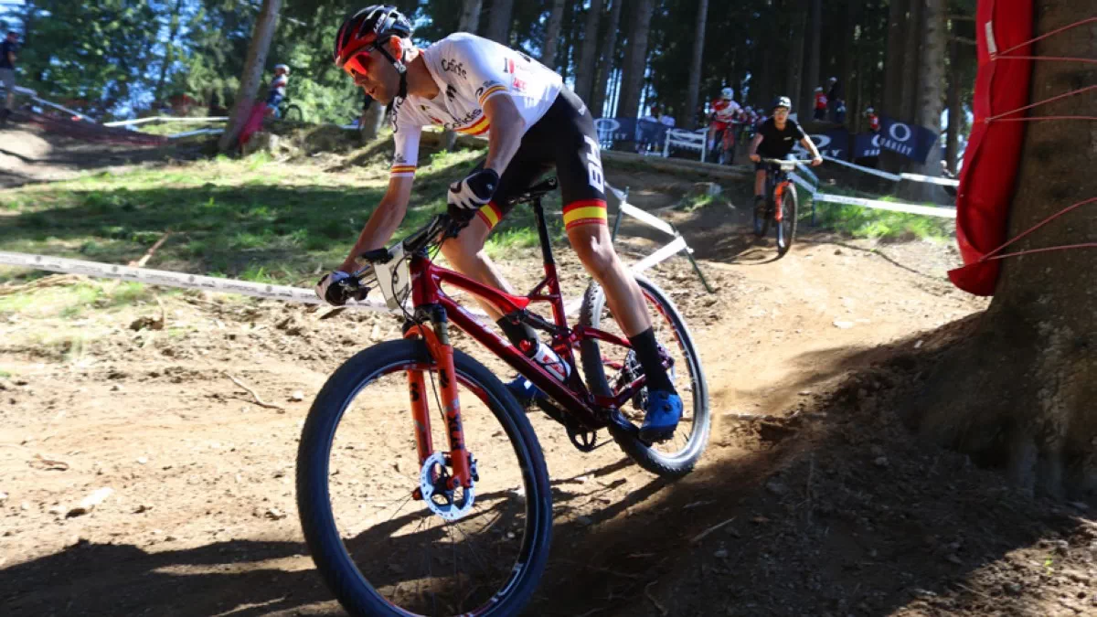 David Valero luchará por el oro en el Mundial de MTB de Les Gets