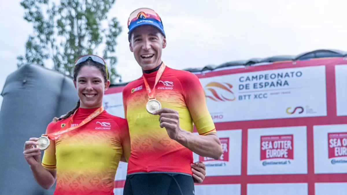 David Valero y Lucía Gómez son los primeros campeones de España de BTT Short Track