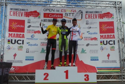 David Valero primer líder del Open de España de MTB