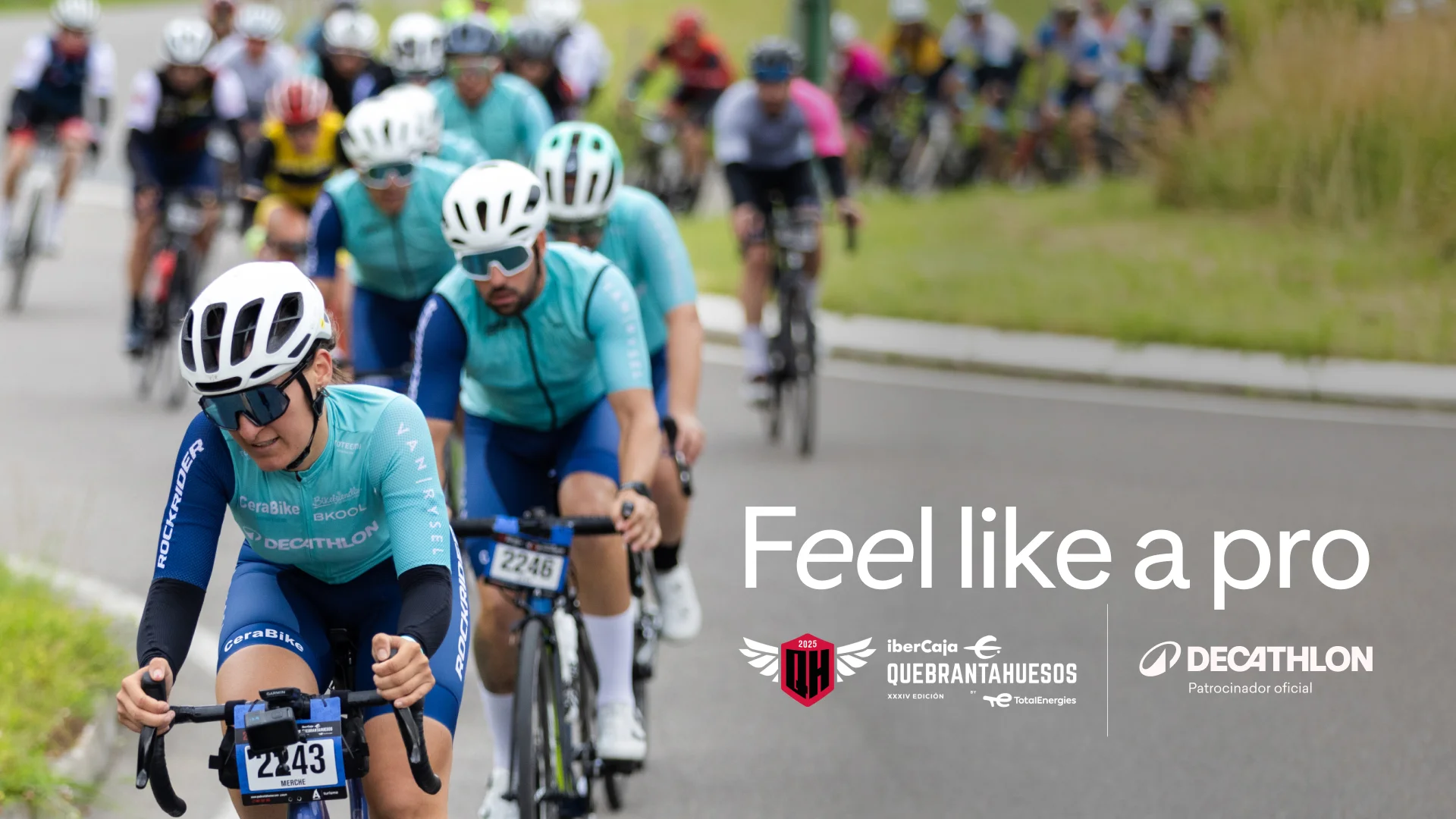Decathlon renueva su compromiso con la Marcha Cicloturista Ibercaja Quebrantahuesos by TotalEnergies 2025
