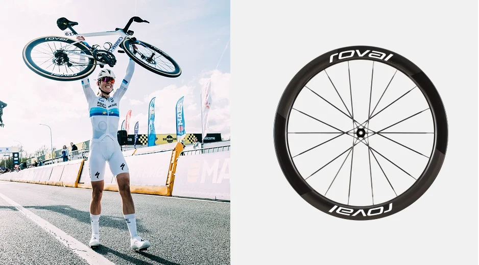 Demi Vollering arrasa en Flandes con la Specialized S-Works Tarmac SL8 y los Cotton TLR