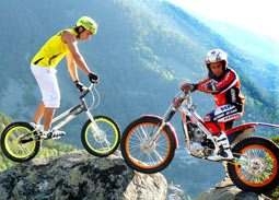 Xavi Casas y Toni Bou frente a frente