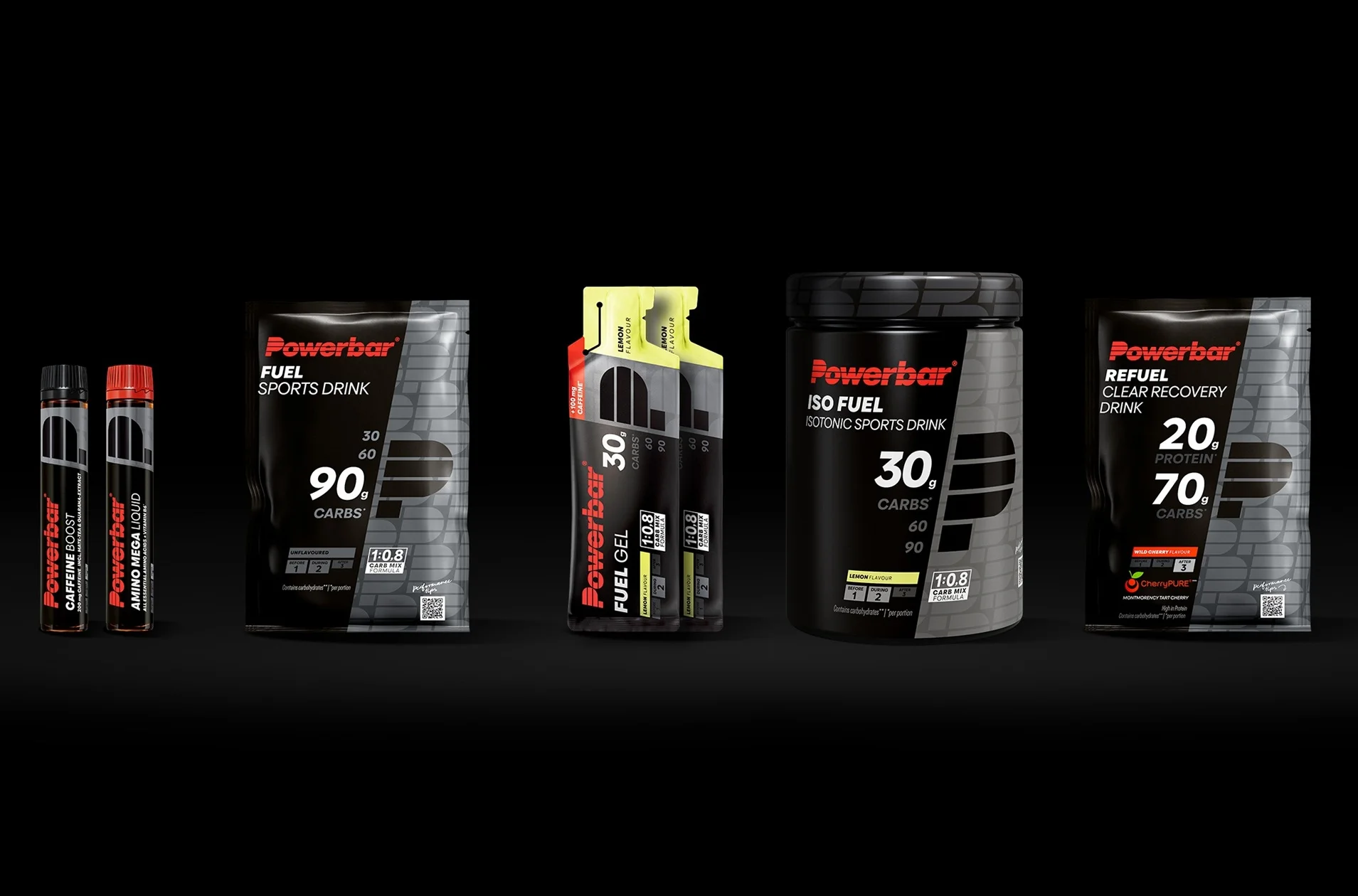 Descubre la gama Black Line de Powerbar: energía y recuperación avanzada para atletas