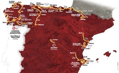 Descubre el recorrido de la Vuelta a España 2016