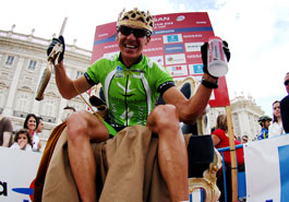 Primeros puntos y triunfo en Madrid para Díaz de la Peña