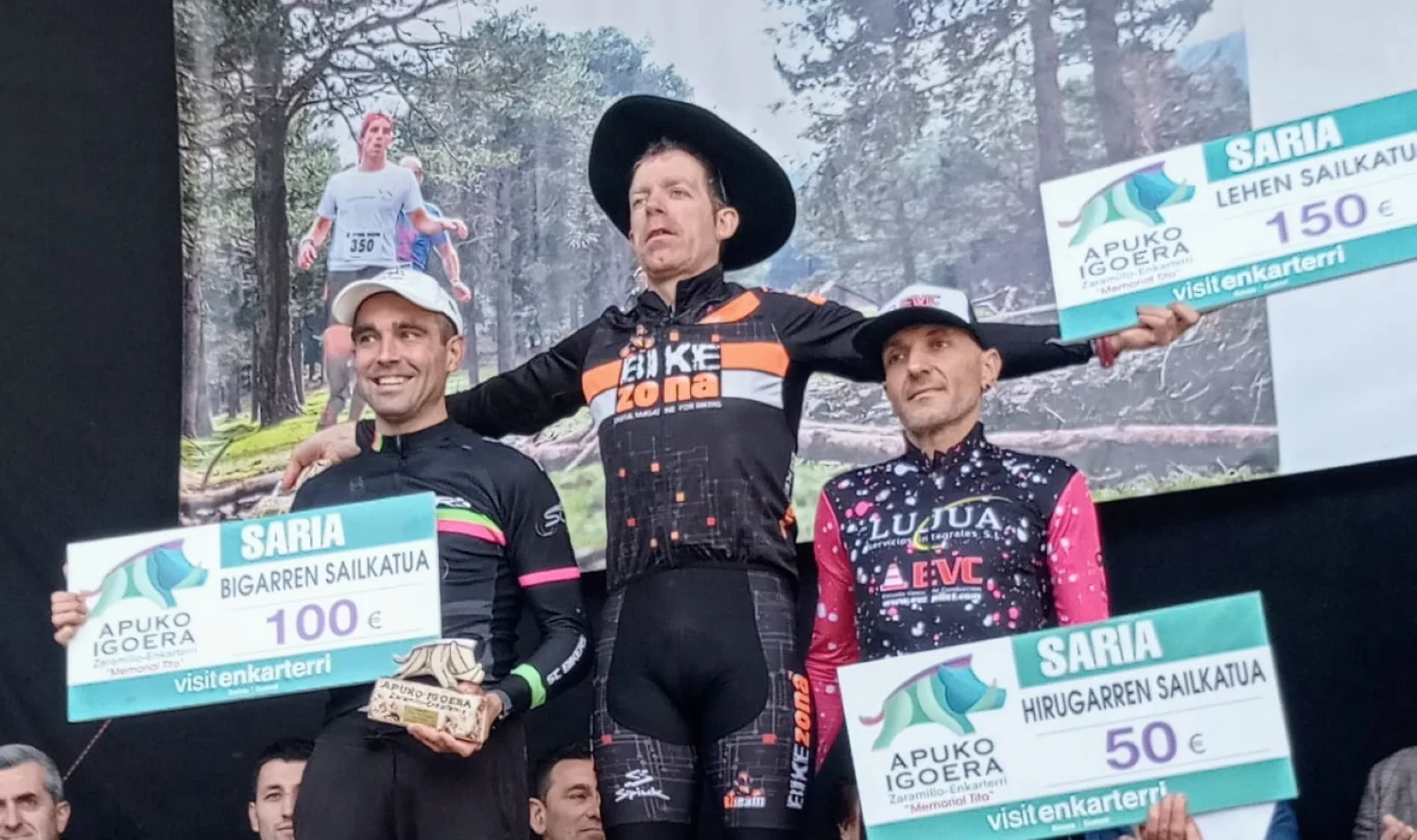 Diez Arriola gana en la Apuko Igoera 2024, primera de la temporada para el BikeZona Team