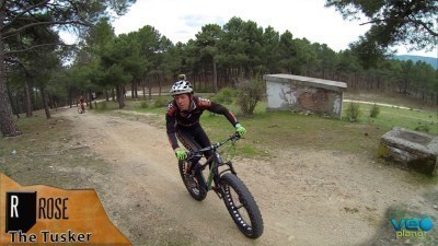 Diez Arriola lleva una Fatbike al límite: Rose The Tusker