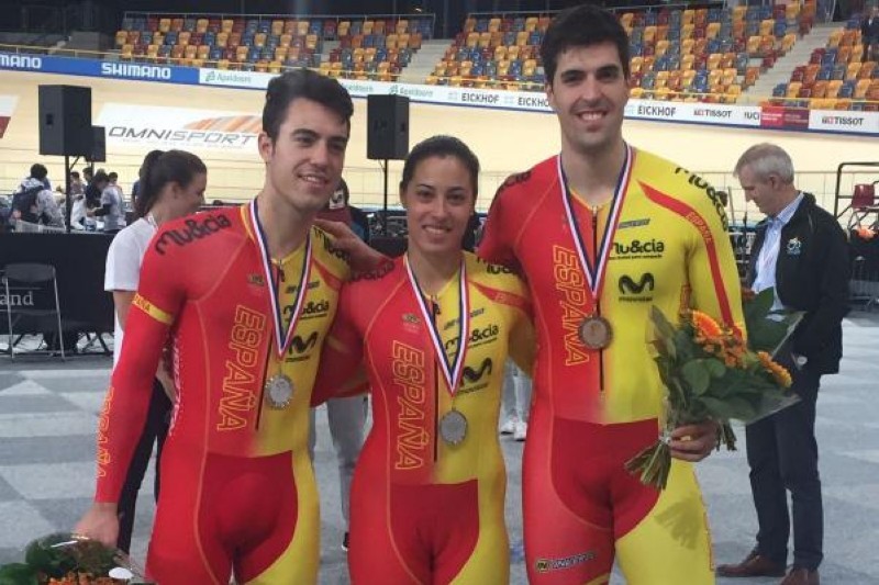 Dos medallas de plata y una de bronce como colofón en Apeldoorn