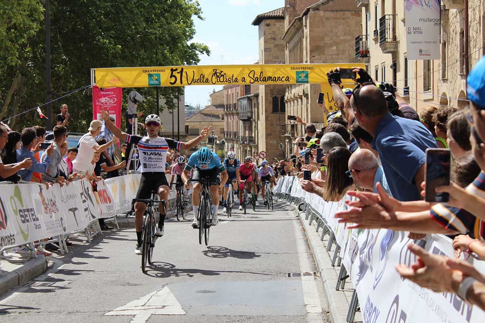 Edgar Cadena revalida su victoria en La Vuelta a Salamanca