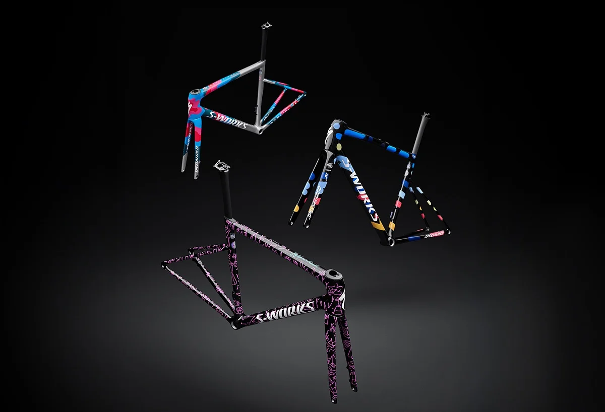 Edición limitada S-Works Tarmac SL8 Artist Series la bicicleta más rápida se hace arte