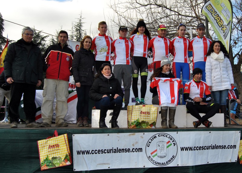 Eduardo Jiménez triunfa en el VIII GP de ciclocross de El Escorial   