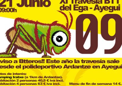Estella acoge la XI Travesía BTT del Ega