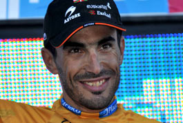 Histórico liderazgo en la Vuelta para Egoi Martinez