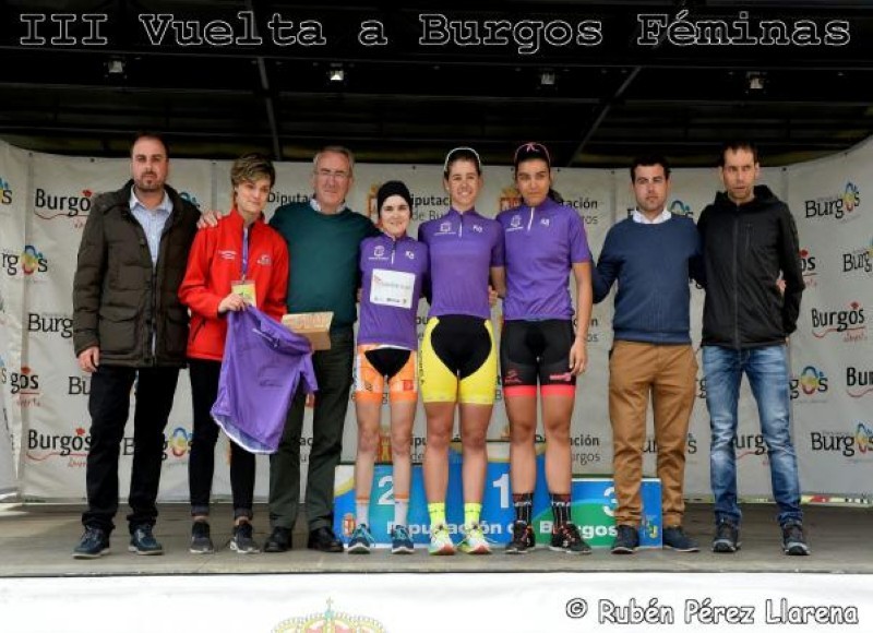 Eider Merino, Sara Martín y Eva Anguela se llevan la III Vuelta a Burgos