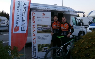 El BikeZona Team vuela en la última etapa del ABR2014